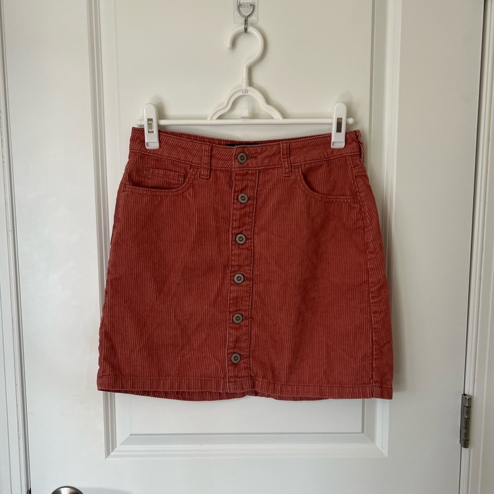 Hollister Corduroy Mini Skirt